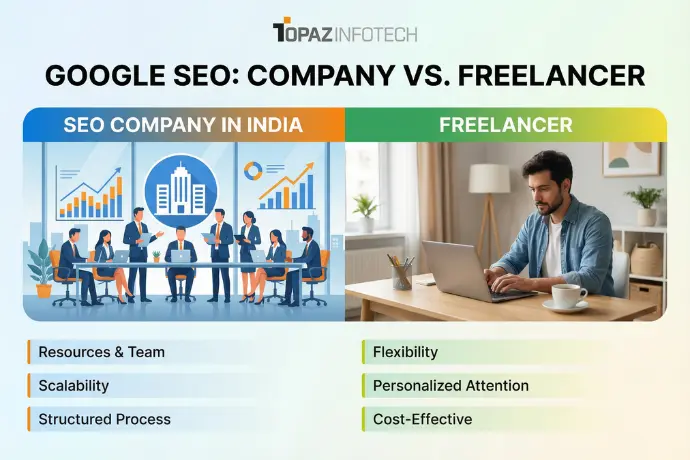 Google SEO Company in India vs Freelancer: Which Is Better for Your Business?