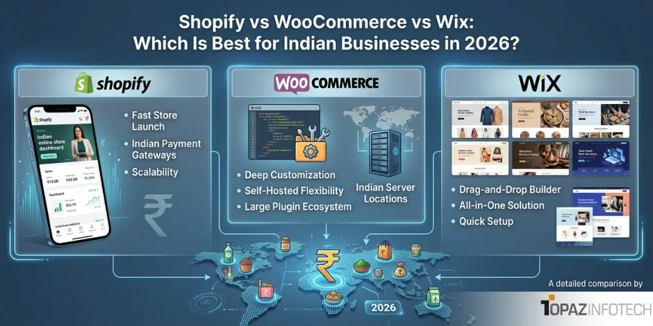 Shopify vs WooCommerce vs Wix: Which Is Best for Indian Businesses in 2026?